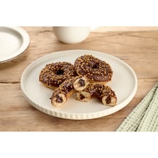 Donut s lieskovooreškovou náplňou 71 g