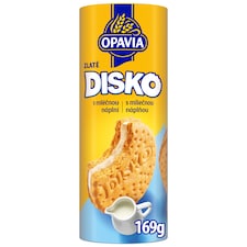 Opavia sušienky Disko mliečna náplň 169 g
