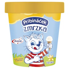 Prima Pribináček Zmrzka vanilka 350 ml