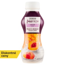 Tesco Free From Jogurtový nápoj broskyňovo-mangový 300 g