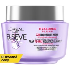 L´Oréal Paris Elseve Hyaluron Plump 72 H hydratačná maska s kyselinou hyalurónovou, 300 ml