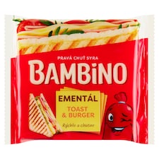 Bambino Toast & Burger ementál 130 g