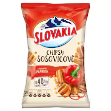 Slovakia Chipsy šošovicové s príchuťou paprika 65 g