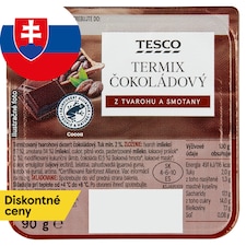 Tesco Termix čokoládový z tvarohu a smotany 90 g