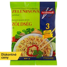 Vifood Instantná rezancová polievka zeleninová príchuť 60 g