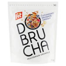 Fit Dobrucha Multigrain Granola čučoriedky, brusnice, oriešky 300 g