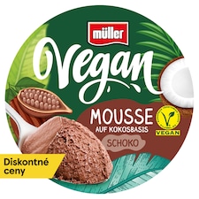 Müller Vegan čokoládová pena na báze kokosového krému (2 x 70 g) 140 g