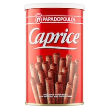 Papadopoulos Caprice Viedenské oplátky s lieskovoorieškovým a kakaovým krémom 115 g